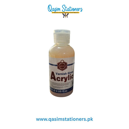 Keep Smiling Acrylic Gloss Varnish 120ml at Best Price in Pakistan. Best Art Supplies, Office & Stationery Store. ✓Free Delivery ✓Cash on Delivery ✓Deals