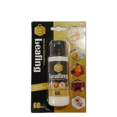 Keep Smiling Leafing Glue 60ml is ideal for gold leafing. Non-toxic and highly adhesive, it guarantees excellent results for all your artistic projects.