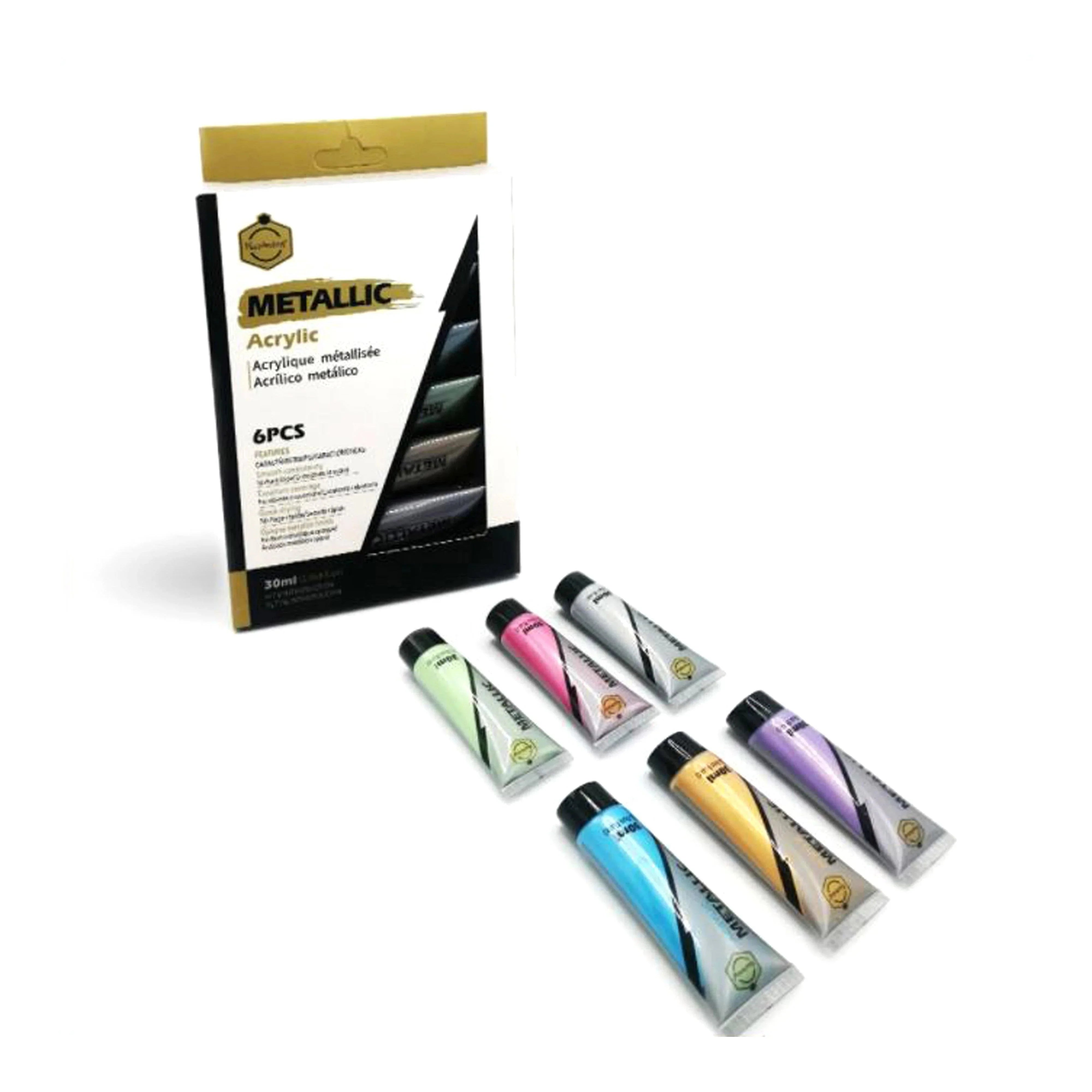 Buy Keep Smiling Metallic Acrylic Paint Color Pack of 6 x 30ml at Best Price in Pakistan. Best Art Supplies & Stationery Store Check Price and Buy Online ✓ Free Delivery 
