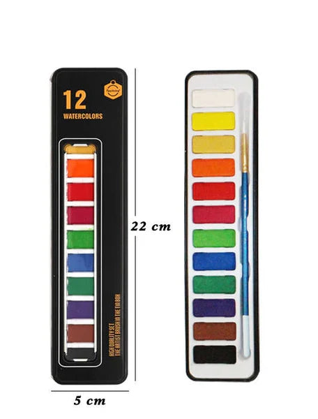 Buy Keep Smiling Watercolor Set In Tin Box 12 Colors at Best Price in Pakistan. Best Art Supplies & Stationery Store. ✓ Free Delivery ✓Cash on Delivery ✓ Deals
