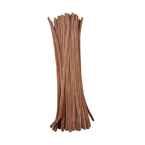 Pack of 100 - Pipe Cleaner velvet Sticks