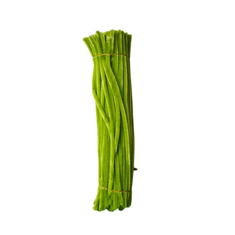 Pack of 100 - Pipe Cleaner velvet Sticks