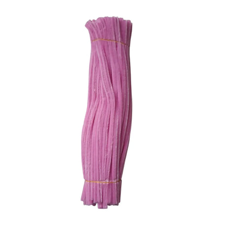 Pack of 100 - Pipe Cleaner velvet Sticks