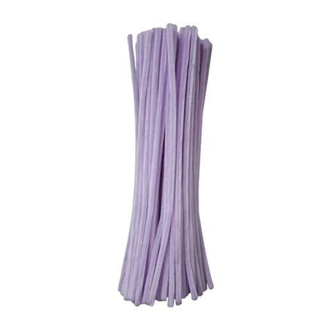Pack of 100 - Pipe Cleaner velvet Sticks