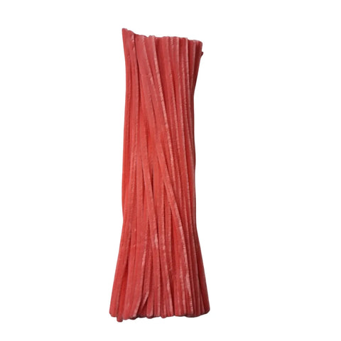 Pack of 100 - Pipe Cleaner velvet Sticks