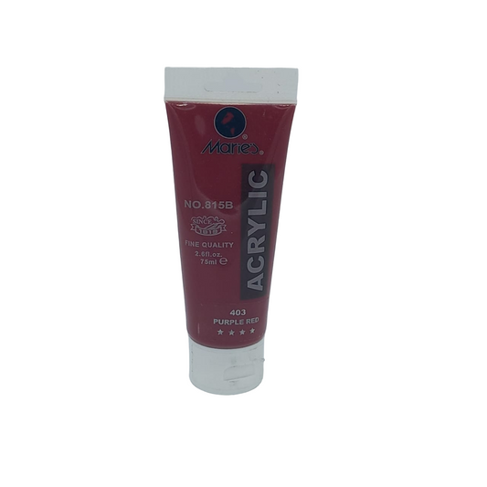 Marie's Acrylic Paint Colors offering exceptional dryness and air permeability. 75ml Tube All Shade Available Shop today for top art supplies with free shipping at Qasimstationers.pk
