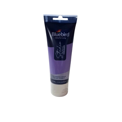 Bluebird 75ml Studio Acrylic Colors Paint Tubes Basic Colors