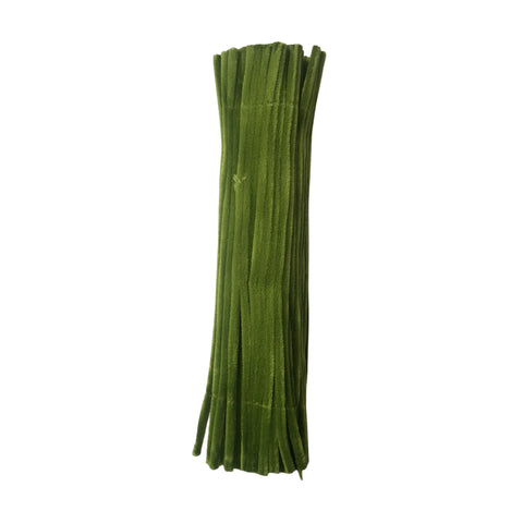 Pack of 100 - Pipe Cleaner velvet Sticks