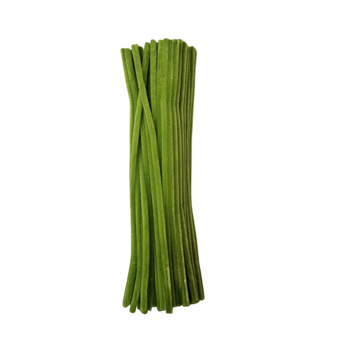 Pack of 100 - Pipe Cleaner velvet Sticks