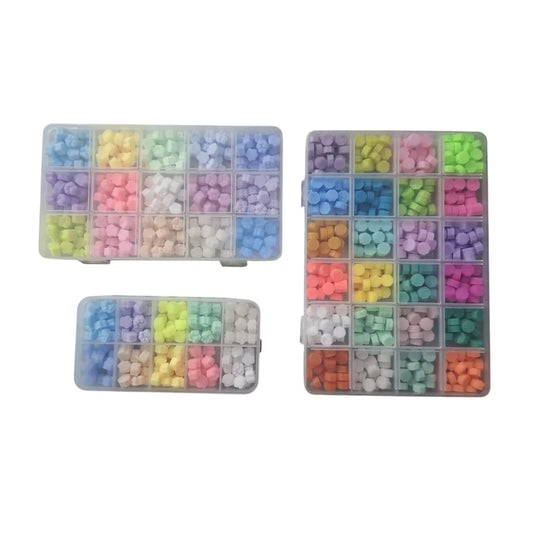 Shop premium mix color wax seal beads for your creative projects. Perfect for wedding invitations and scrapbooking, available in various color packs at Qasimstationers.pk.