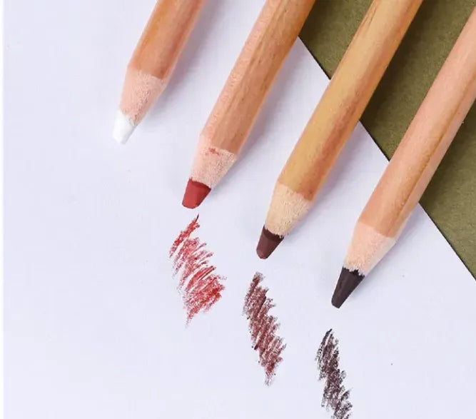 Buy Mont Marte Colored Charcoal Pencils - 4 pcs online at Qasimstationers.pk. Enjoy great prices and enhance your artistic skills effortlessly.