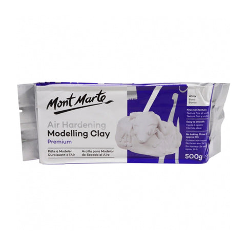Mont Marte Premium Air Hardening Modelling Clay - White 500gms at Best Price in Pakistan. Best Art Supplies, Office & Stationery Store. ✓ Free Delivery ✓Cash on Delivery ✓ Deals
