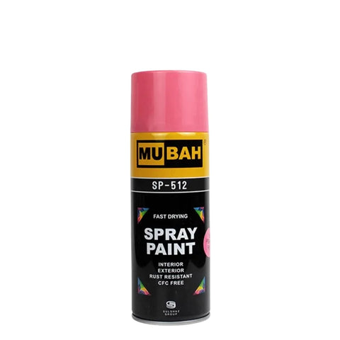 Shop Mubah Spray Paint No.30 Peach Red - 400 ml at Qasimstationers.pk. Find the best price and unleash your creativity with our premium spray paint!