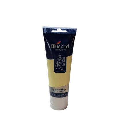 Bluebird 75ml Studio Acrylic Colors Paint Tubes Basic Colors