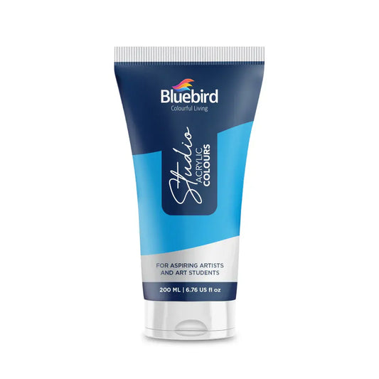 Bluebird 200ml Studio Acrylic Colors Paint Tubes