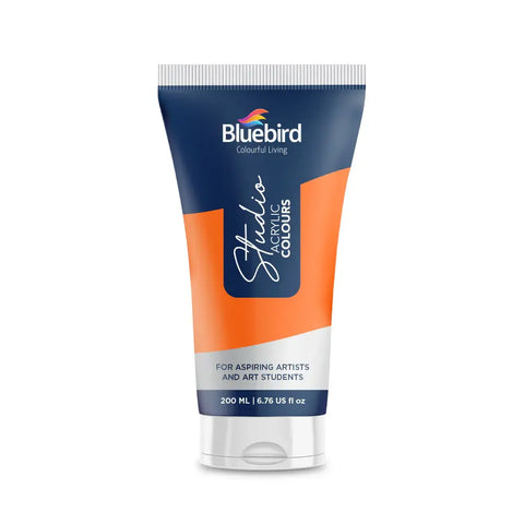 Bluebird 200ml Studio Acrylic Colors Paint Tubes