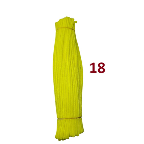 Pack of 100 - Pipe Cleaner velvet Sticks