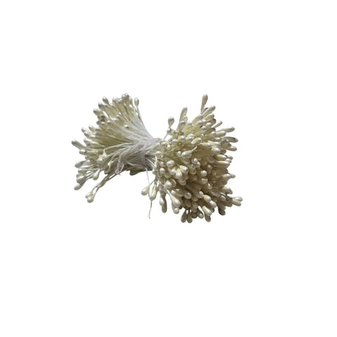 Mini Flower Stamens Artificial Pearl Pistil Double Heads DIY Floral Craft For Wedding Decor Needlework Scrapbooking