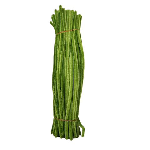 Pack of 100 - Pipe Cleaner velvet Sticks