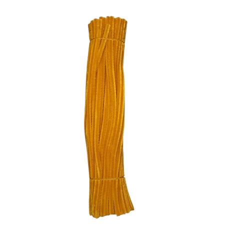 Pack of 100 - Pipe Cleaner velvet Sticks