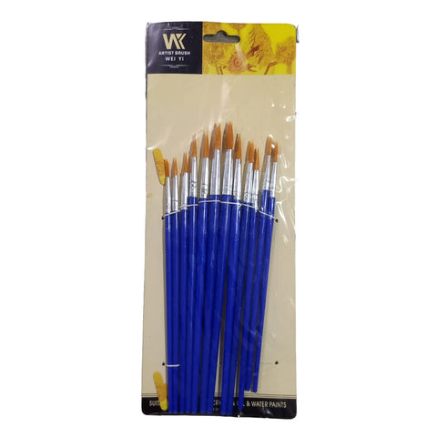 Pack of 12 Round Paint Brushes – Blue at Best Price in Pakistan. Best Art Supplies & Stationery Store. ✓Free Delivery ✓Check Price and Buy Online ✓Cash on Delivery