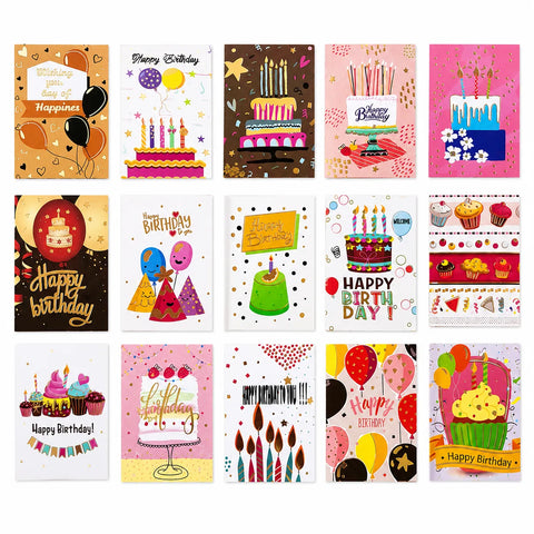 Celebrate every birthday with our pack of 5 assorted greeting cards. Ideal for kids, friends, and family. Find the best prices at Qasimstationers.pk!
