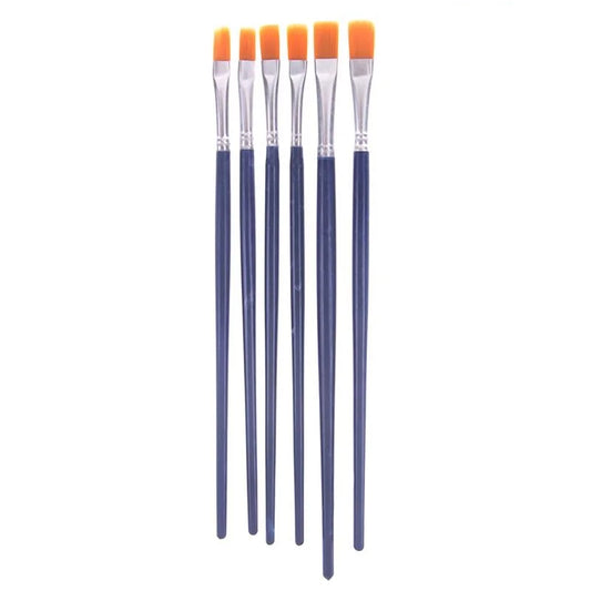 The multipurpose brushes are great for watercolor, oil, gouache, acrylic paint, body, face paint, miniature, model, ceramic, craft art paint, etc at Qasimstationers.pk