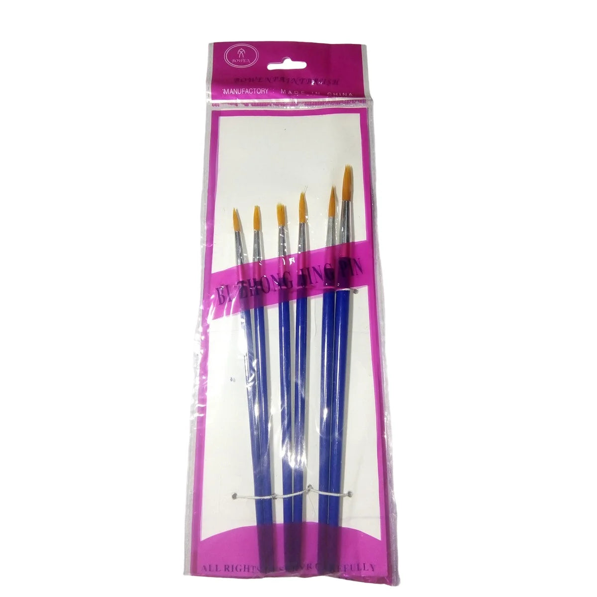 The multipurpose brushes are great for watercolor, oil, gouache, acrylic paint, body, face paint, miniature, model, ceramic, craft art paint, etc at Qasimstationers.pk