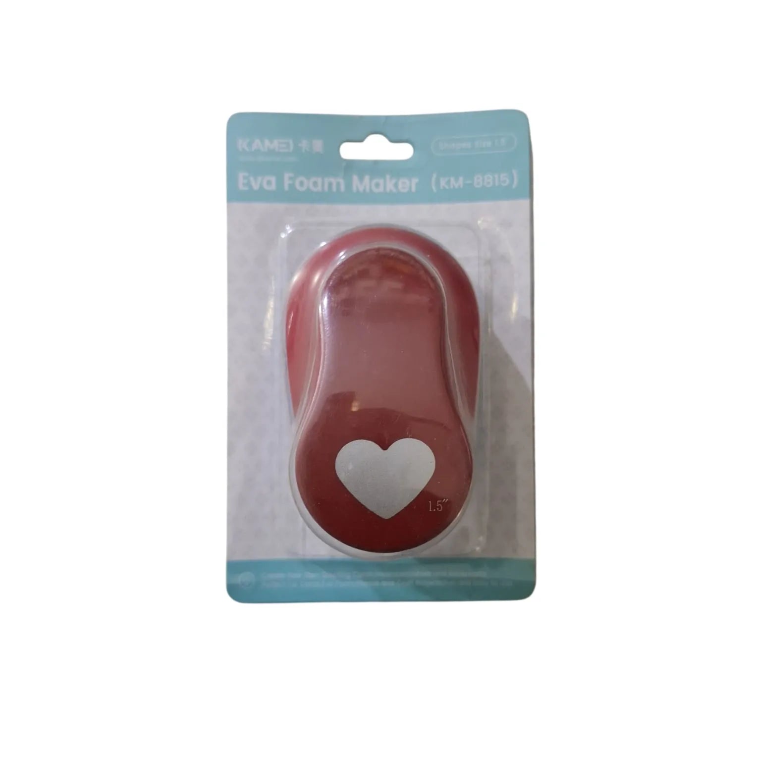 Shop the Paper Punch Heart Shape (1.5 Inches Dia) at Qasimstationers.pk. Enjoy competitive prices and enhance your creative projects with ease!