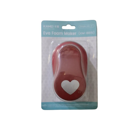 Shop the Paper Punch Heart Shape (1.5 Inches Dia) at Qasimstationers.pk. Enjoy competitive prices and enhance your creative projects with ease!