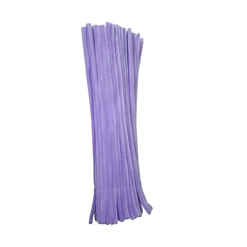 Pack of 100 - Pipe Cleaner velvet Sticks