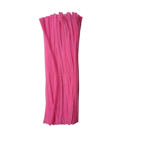 Pack of 100 - Pipe Cleaner velvet Sticks