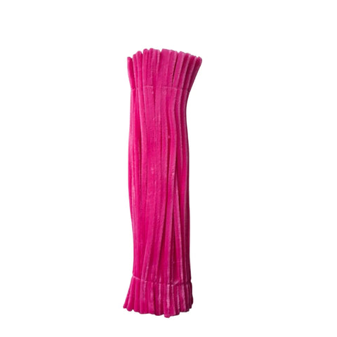 Pack of 100 - Pipe Cleaner velvet Sticks