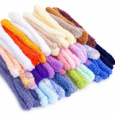 Shop high-quality jumbo coral fleece pipe cleaners at Qasimstationers.pk. Each pack includes 1 meter of premium wool for all your crafting needs.