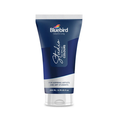Bluebird 200ml Studio Acrylic Colors Paint Tubes