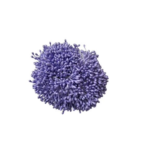 100 Pcs Mini Flower Stamens Artificial Pearl Pistil Double Heads DIY Floral Craft For Wedding Decor Needlework Scrapbooking