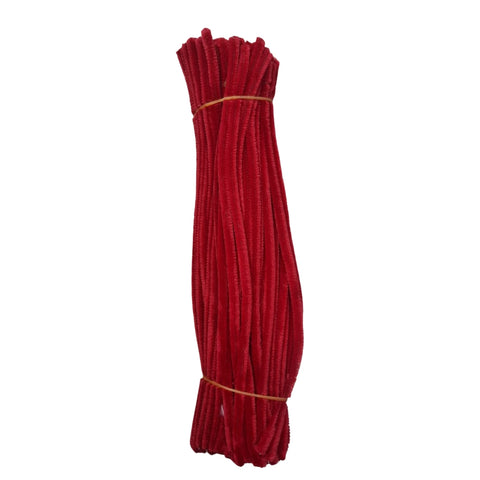 Pack of 100 - Pipe Cleaner velvet Sticks