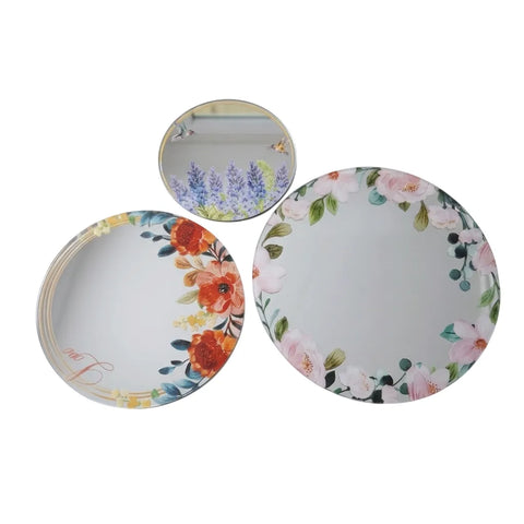 Shop stylish round shape flexible self-adhesive mirror stickers in various designs. Visit Qasimstationers.pk for the best prices and easy online ordering!.