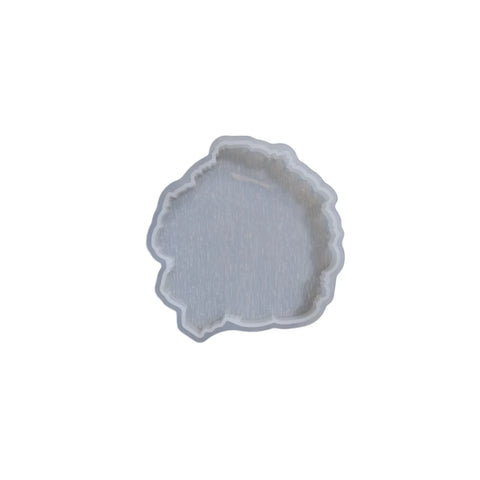 DIY Plaster Coaster Silicone Molds Tray Resin Mould Home Crafts Gardening Decor