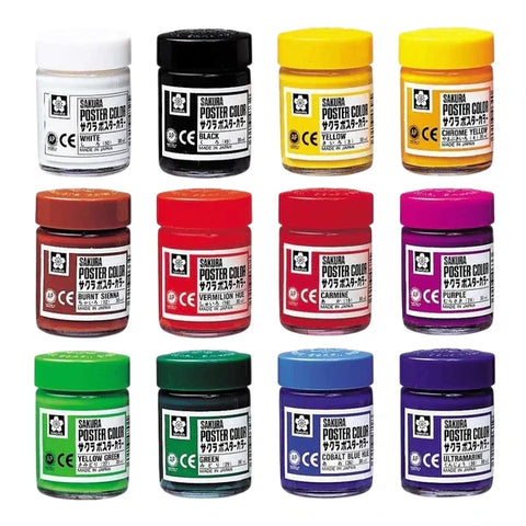 Buy Sakura Poster Colors 30ml at Qasimstationers.pk Best Art Supplies & Stationery Store. Check Price and Buy Online. ✓ Free Shipping ✓ Cash on Delivery