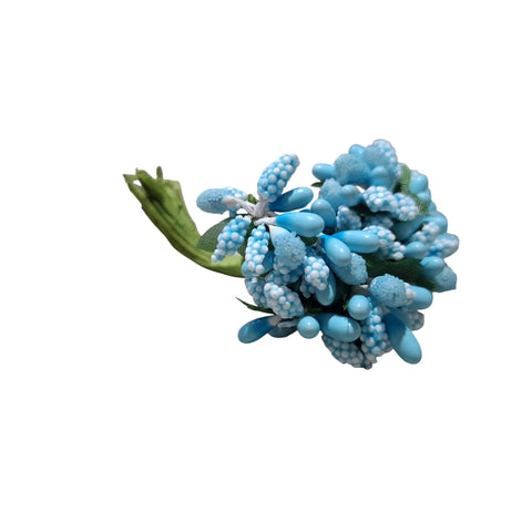 Artificial Fancy Flowers Stamens for Wedding Party, Wreath, Tiara, Jewelry Making, 12 Pollen Bunch
