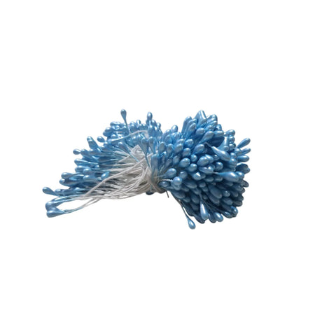 Mini Flower Stamens Artificial Pearl Pistil Double Heads DIY Floral Craft For Wedding Decor Needlework Scrapbooking