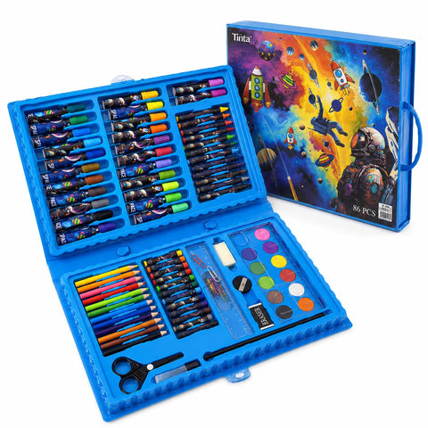 Shop the Space 86 PCS Colouring Kit at Qasimstationers.pk. Perfect for artists of all ages, this set offers quality and value at the best price.