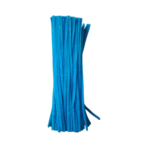 Pack of 100 - Pipe Cleaner velvet Sticks