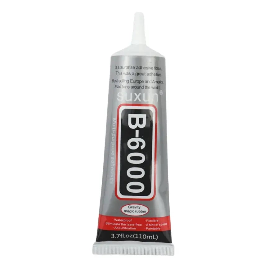 Shop Universal DIY Glue B6000 - 110ML for effective repairs on phones, glass, and jewelry. Get the best price online at qasimstationers.pk today.