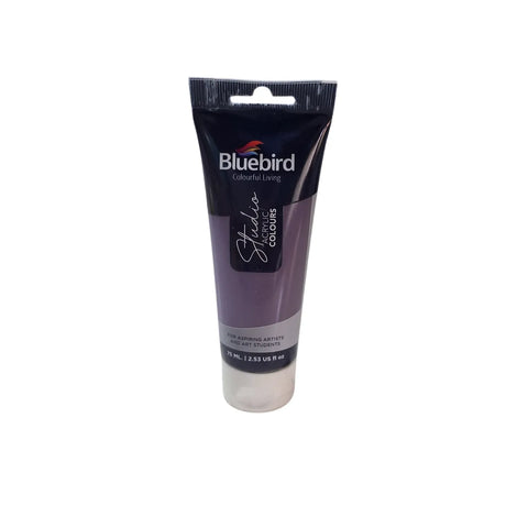 Bluebird 75ml Studio Acrylic Colors Paint Tubes Basic Colors