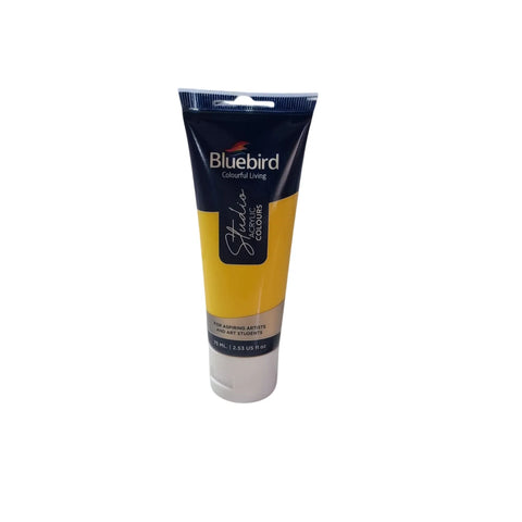 Bluebird 75ml Studio Acrylic Colors Paint Tubes Basic Colors