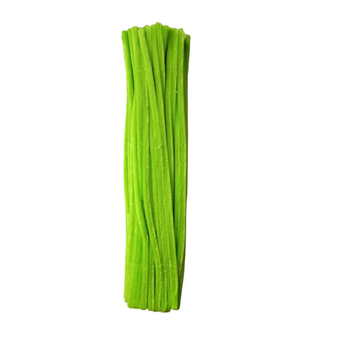 Pack of 100 - Pipe Cleaner velvet Sticks