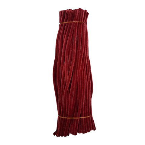 Pack of 100 - Pipe Cleaner velvet Sticks