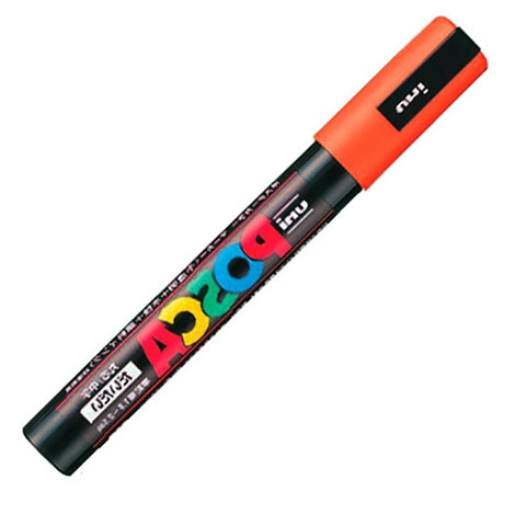 Uni Posca Marker PC-1M Acrylic Waterproof Permanent Graffiti Paint Pen for Rock Mug Ceramic Glass Wood Fabric Painting Supplies